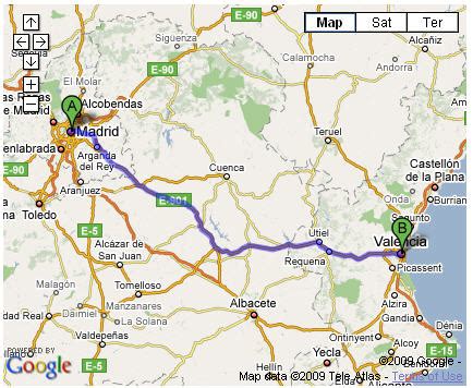 madrid valencia distancia|The distance from Madrid, Spain to Valencia, Spain is: